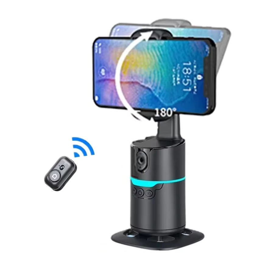 360° Rotation Smartphone Gimbal Stabilizer Face Tracker Selfie Stick Tripod with Remote and Gesture Control for Live Video Shoot